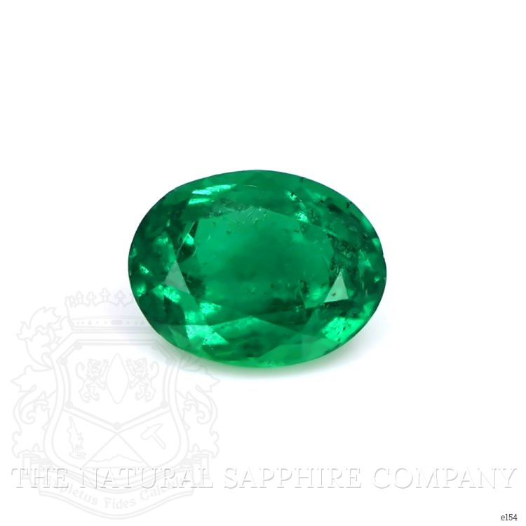 Accent Stones Emerald Ring 2.65 Ct., 18K Yellow Gold