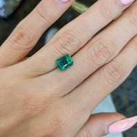 1.91 Ct. Emerald from Zambia Life Style