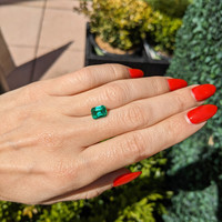 1.91 Ct. Emerald from Zambia Life Style