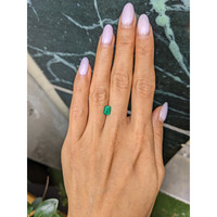0.87 Ct. Emerald from Zambia Life Style