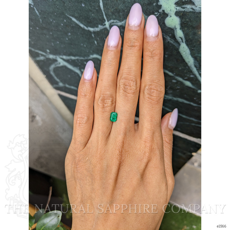 0.87 Ct. Emerald from Zambia