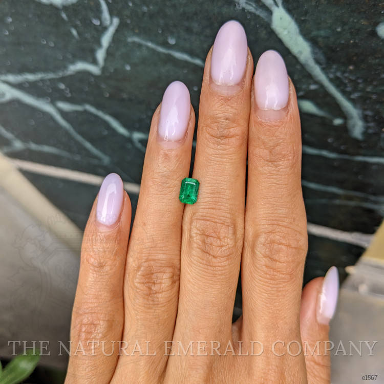 0.82 Ct. Emerald from Zambia