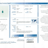 1.99 Ct. Emerald from Zambia Scan Report
