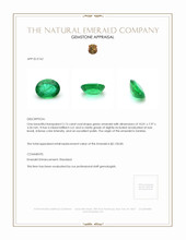 2.15 Ct. Emerald from Zambia Appraisal