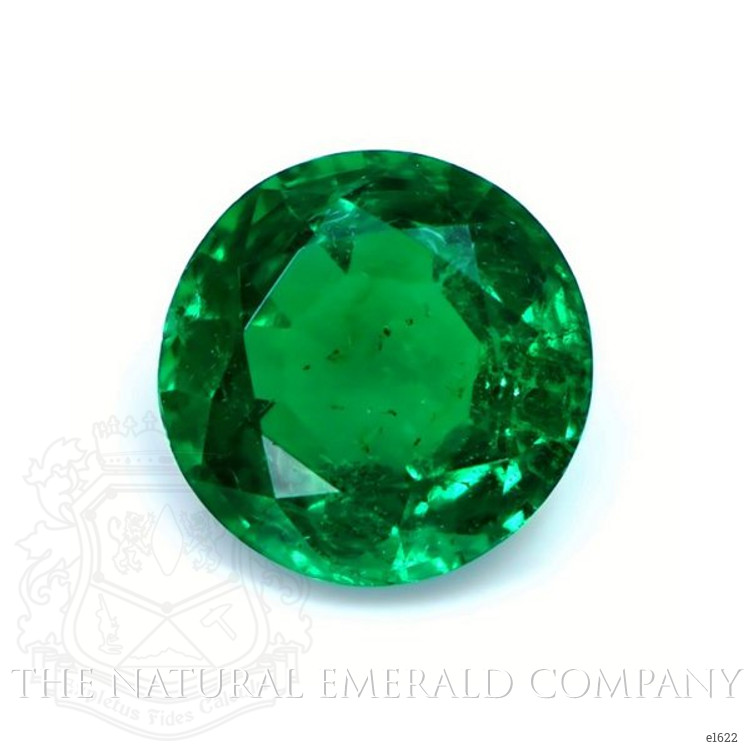 Pave Emerald Ring 4.46 Ct., 18K White Gold