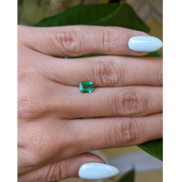 0.59 Ct. Emerald from Zambia Life Style