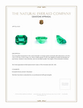 2.00 Ct. Emerald from Zambia Appraisal