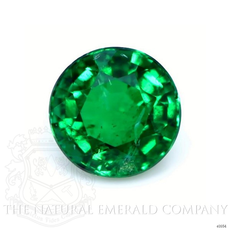 Pave Emerald Ring 2.64 Ct., 18K Yellow Gold