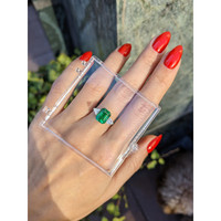 2.71 Ct. Emerald from Zambia Life Style