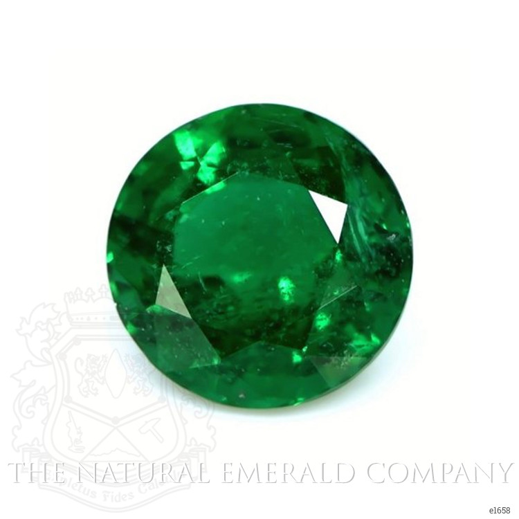 Antique Style Emerald Ring 3.42 Ct., 18K White Gold