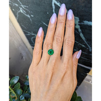 3.42 Ct. Emerald from Zambia Life Style