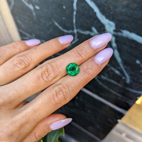 3.42 Ct. Emerald from Zambia Life Style