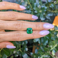3.02 Ct. Emerald from Brazil Life Style