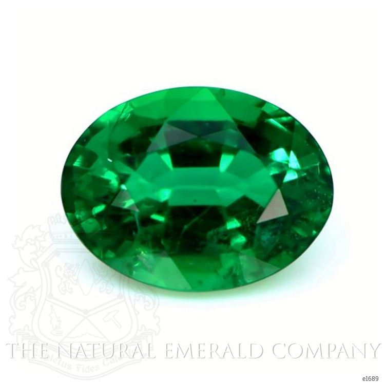 Solitaire Emerald Ring 1.16 Ct., 18K Yellow Gold
