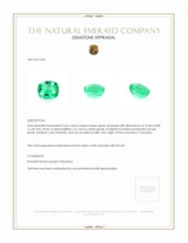 4.24 Ct. Emerald from Colombia Appraisal