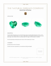 3.10 Ct. Emerald from Colombia Appraisal