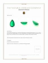 5.81 Ct. Emerald from Zambia Appraisal
