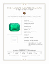 2.71 Ct. Emerald from Colombia Scan Report