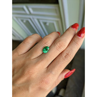 1.69 Ct. Emerald from Zambia Life Style
