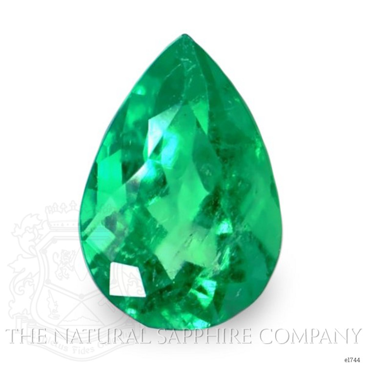 Accent Stones Emerald Ring 2.52 Ct., 18K Yellow Gold