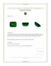 2.32 Ct. Emerald from Zambia Appraisal