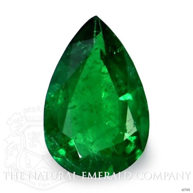  Emerald Ring 1.49 Ct. 18K White Gold