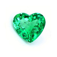  Emerald Necklace 3.67 Ct., 18K White Gold Combination Stone
