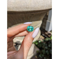 4.69 Ct. Emerald from Colombia Life Style