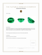1.85 Ct. Emerald from Zambia Appraisal