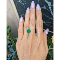 3.72 Ct. Emerald from Zambia Life Style