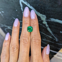 3.72 Ct. Emerald from Zambia Life Style