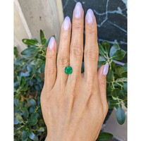 3.72 Ct. Emerald from Zambia Life Style