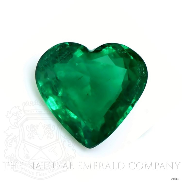 Bezel Emerald Ring 3.00 Ct., 18K White Gold