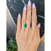 3.79 Ct. Emerald from Zambia Life Style
