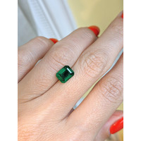 1.61 Ct. Emerald from Zambia Life Style