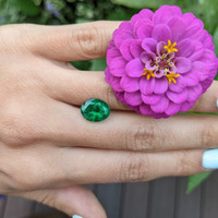 2.92 Ct. Emerald from Zambia Life Style