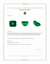 2.04 Ct. Emerald from Zambia Appraisal