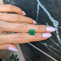 3.95 Ct. Emerald from Zambia Life Style