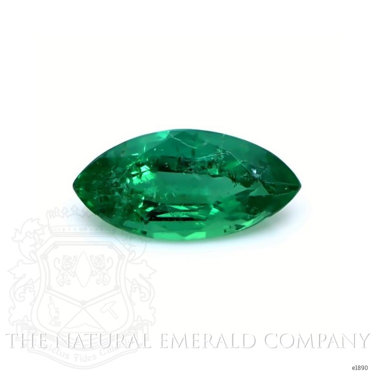 Emerald Ring 1.95 Ct. 18K White Gold