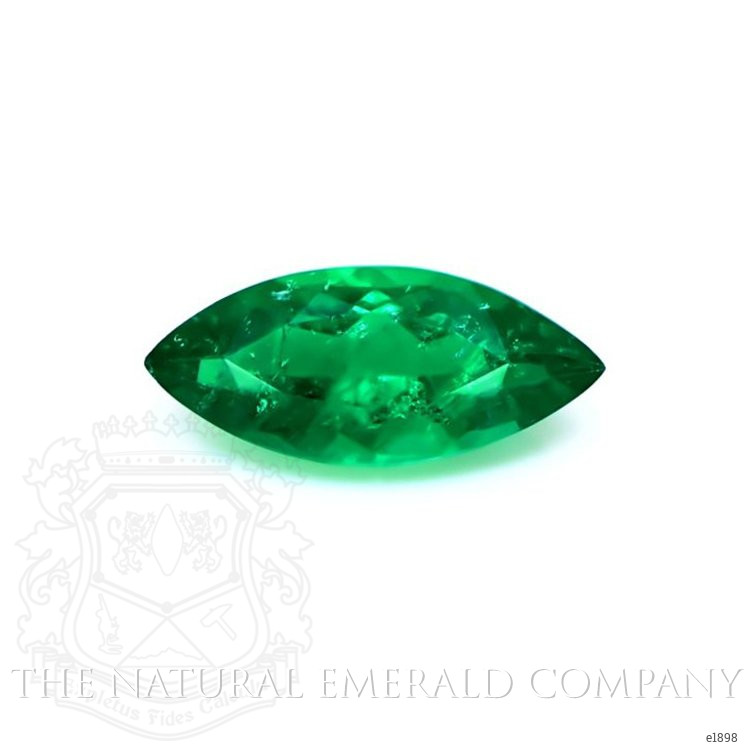 Pave Emerald Ring 2.97 Ct., 18K Yellow Gold