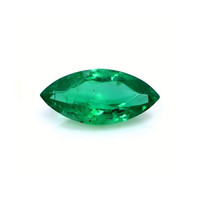 Emerald Ring 2.76 Ct. 18K Yellow Gold Combination Stone