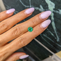 1.34 Ct. Emerald from Zambia Life Style