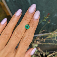 1.34 Ct. Emerald from Zambia Life Style