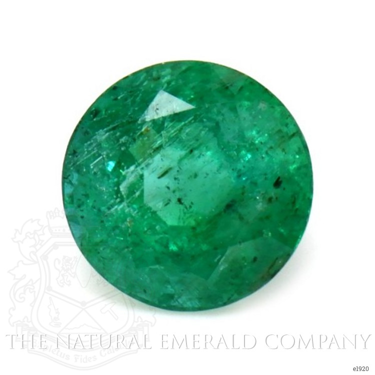 Halo Emerald Ring 1.69 Ct., 18K White Gold
