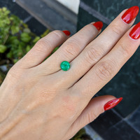 1.51 Ct. Emerald from Zambia Life Style