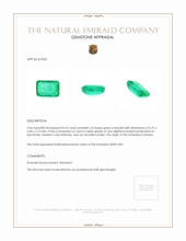0.65 Ct. Emerald from Zambia Appraisal