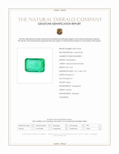 0.65 Ct. Emerald from Zambia Scan Report