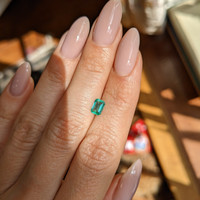 0.43 Ct. Emerald from Zambia Life Style