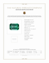 1.41 Ct. Emerald from Zambia Scan Report