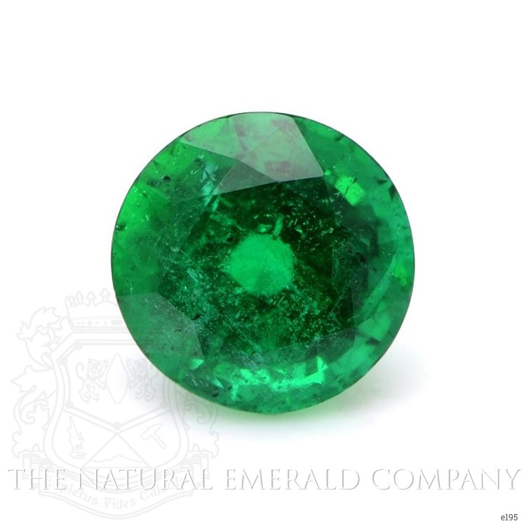 Three Stone Emerald Ring 3.81 Ct., 18K White Gold